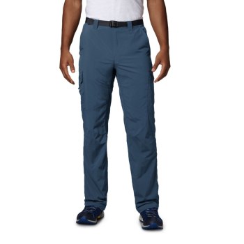 Columbia Silver Ridge Cargo Big, Pantalones Azules Oscuro Para Hombre | 709318-WSV